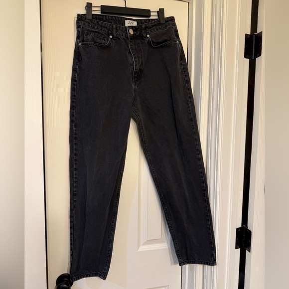 Just Female Black Straight Jeans Size 30 - Picture 2 of 6